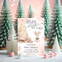 Bebê rosa, é frio fora do Chá de fraldas