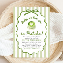 Bebê Verde Salvia Nós te amamos tanto Chá de Bebê