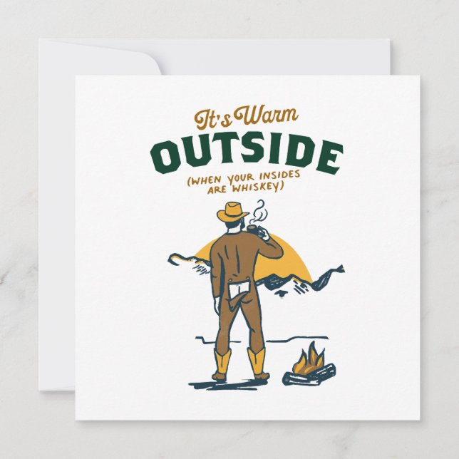 Convite Bebendo Curioso Whkey (Verso)