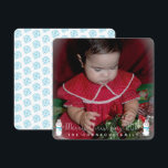 Convite Bebês de Snowman Crianças Saudação Fotográfica<br><div class="desc">Cartões de Anúncio Saudações de Snowman de Natal</div>