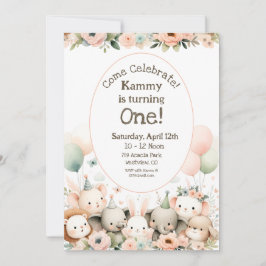 Convite Bebês - Primeiro Aniversário