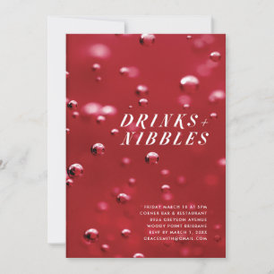 Convite Bebidas e Aperitivos