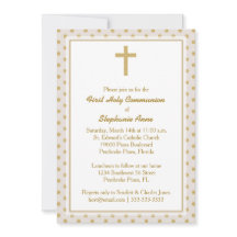 bege comunitário com Bolinhas Douradas