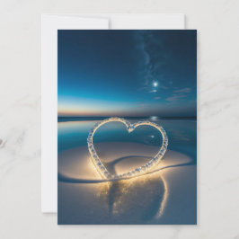 Convite Beijo de Starlight: Casamento de Crystal Starry Ni