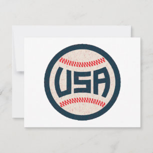 Convite Beisebol da Equipe EUA