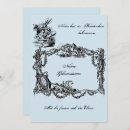 Convite Bekanntgabe zur Geburt – Geburtskarte