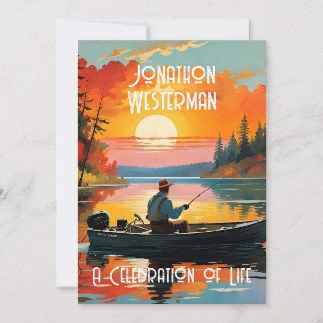 Convite Bela Celebração de Pesca da Vida (Frente)