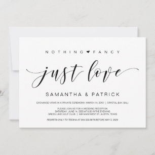 Convite Bela Rico Negra Nada Apenas Amor, Elopete