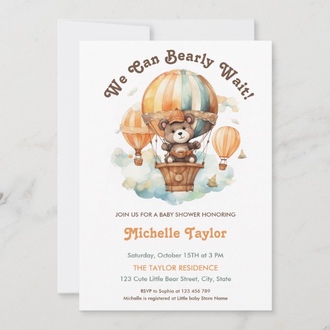 Convite Bela Russa Podemos Brindar Esperar Balões De Menin (Frente)