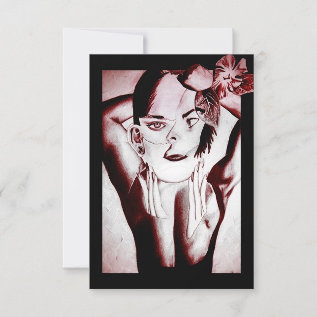 Convite beleza colidida (Frente)