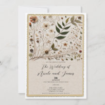 Beleza Natural Botânica Flores & Folhas Casamento