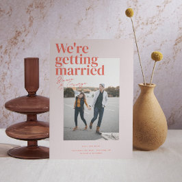 Convite Belmont Wedding Salvar a Data