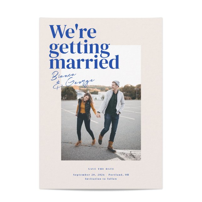 Convite Belmont Wedding Salvar a Data (Criador carregado)