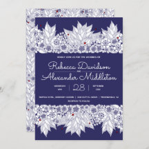 Belo Casamento Azul e Branco