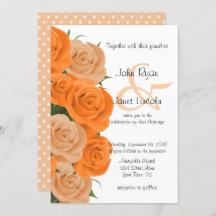 Belo Casamento de Flor Rosa Laranja Floral Laranja