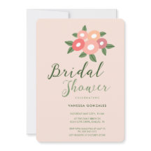 Belo Chá de panela Moderno Peach