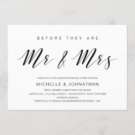 Convite Belo legado, Script Preto, Janto de ensaio