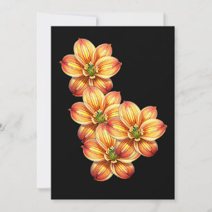 Convite Belo Ouro Lily