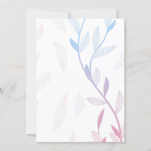 Convite Belo Quadro Floral