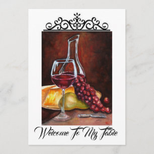 Convite - Bem-Vindo À Minha Mesa