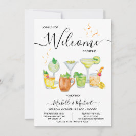 Convite Bem-vindo ao Noivado de ensaio