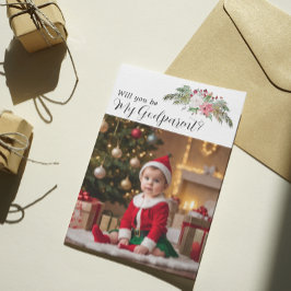 Convite Bênçãos Alegres, Serás um Padrinho Feriado?