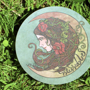 Convite Bendito Seja Deusa Lua Pagan