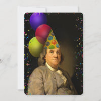 Benjamin Franklin Happy Birthday