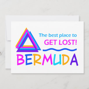 Convite BERMUDA TRIANGLE - personalizar
