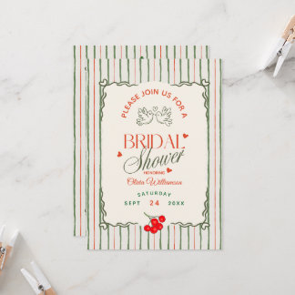 Convite Berries Chá de panela Selvagens Berries Berry Swee