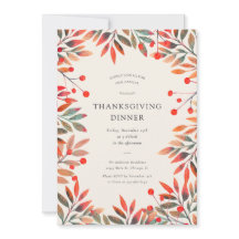 Berries Vermelhos e Queda Saem do Janto de Ação de