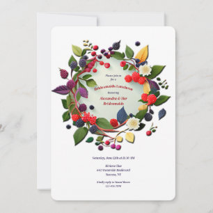 Convite Berries Wreath