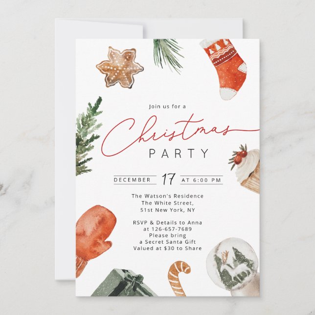 Convite Berry Birthday, primeiro aniversario de Bl (Frente)