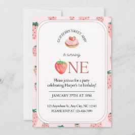 Convite Berry excitado com a virada 1