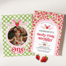 Berry First Birthday primeiro aniversario