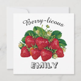 Convite Berry-licous
