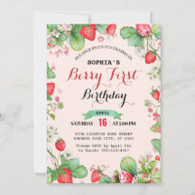 Berry Lovely First Birthday