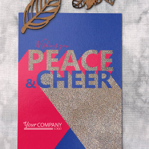 Convite Berry Pink, Azul, Feriado Tipográfico da Empresa