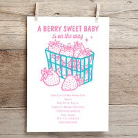 Berry Sweet Baby Doodle Pink Strawberry Girl