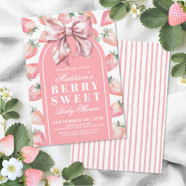 Convite Berry Sweet Baby Shower