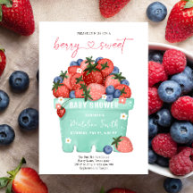Berry Sweet Strawberry Farmers Chá de fraldas