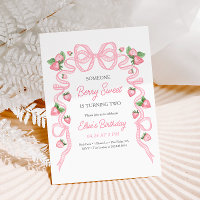 Berry Sweet Strawberry Pink Arco Aniversário