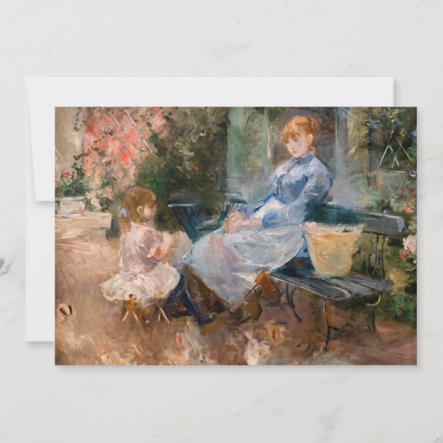Convite Berthe Morisot - A Fable (Frente)