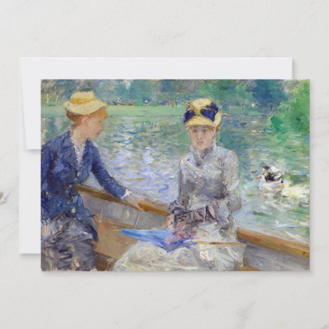Convite Berthe Morisot - Dia de Verão (Frente)