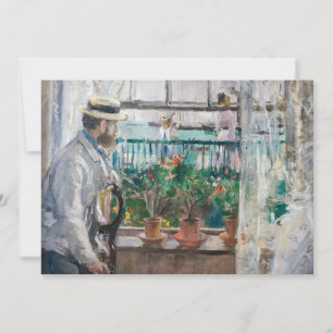 Convite Berthe Morisot - Eugene Manet na Ilha de Wight