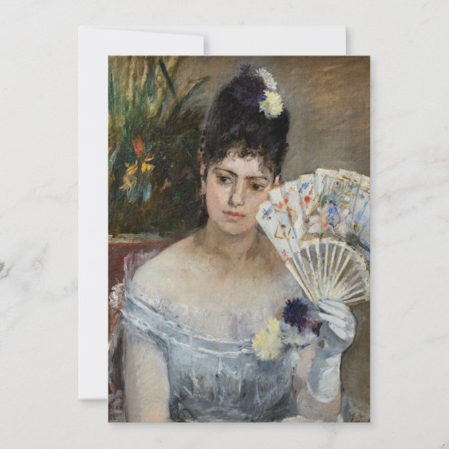 Convite Berthe Morisot - No Bal (Frente)
