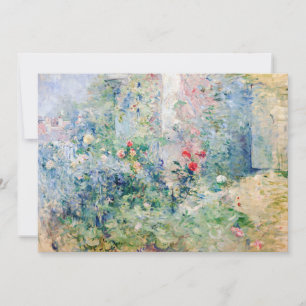 Convite Berthe Morisot - O Jardim em Bougival