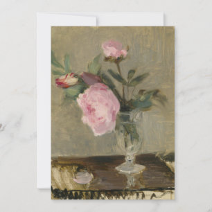 Convite Berthe Morisot - Peônias