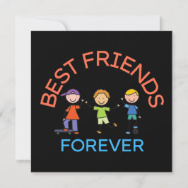 CONVITE BEST FRIENDS FOREVER, FRIENDSHIP, FRIEND DAY