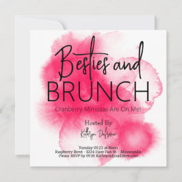 Convite Besties e Brunch Personalizados